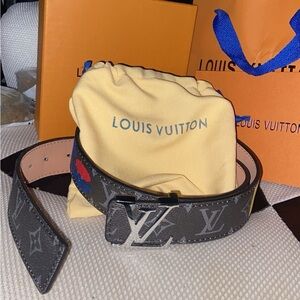 Louis Vuitton Black Monogram Belt Bag